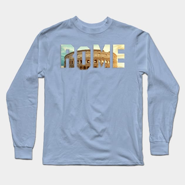 Rome Long Sleeve T-Shirt by afternoontees